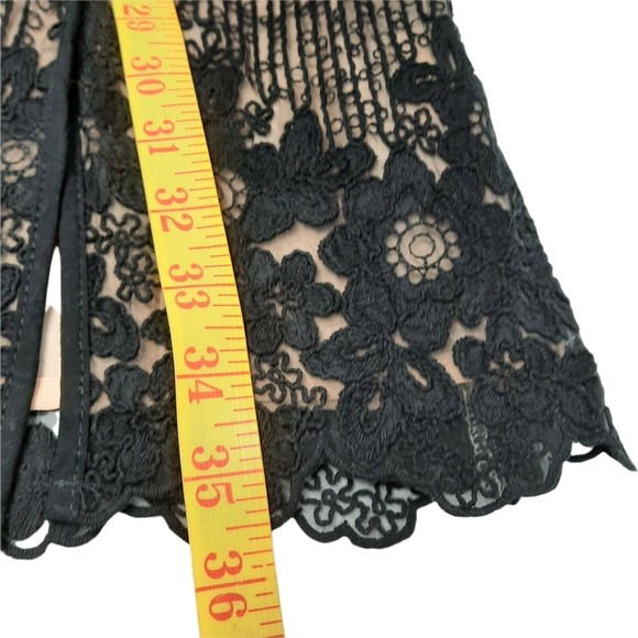 Foxiedox Women's Asha Black Lace Cutout Lined Sleeveless Dress size Large NWT - Picture 12 of 12